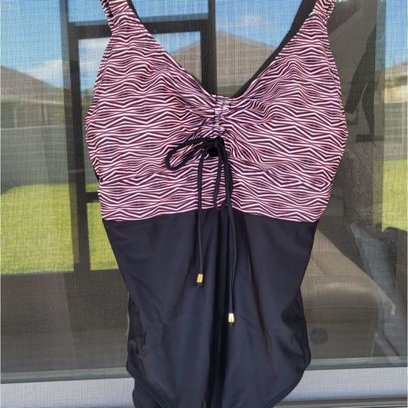 Tummy Control One-Piece Swimsuit, Women's top qual - Picture 4 of 4